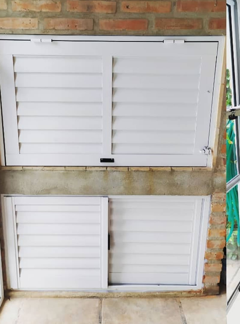 Puertas de Asador de Aluminio línea Herrero